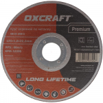 Отрезной круг 125х1,0х22,2мм по металлу OXCRAFT Premium